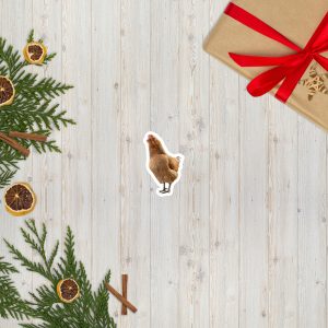 Americano Chicken Bubble-free stickers
